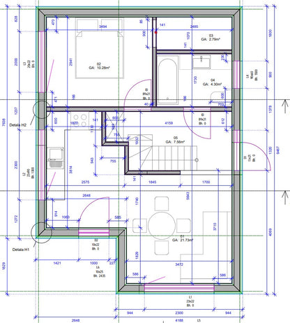 Moduļu Māja Eco 72