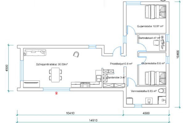 Villa-Duo-Planojums